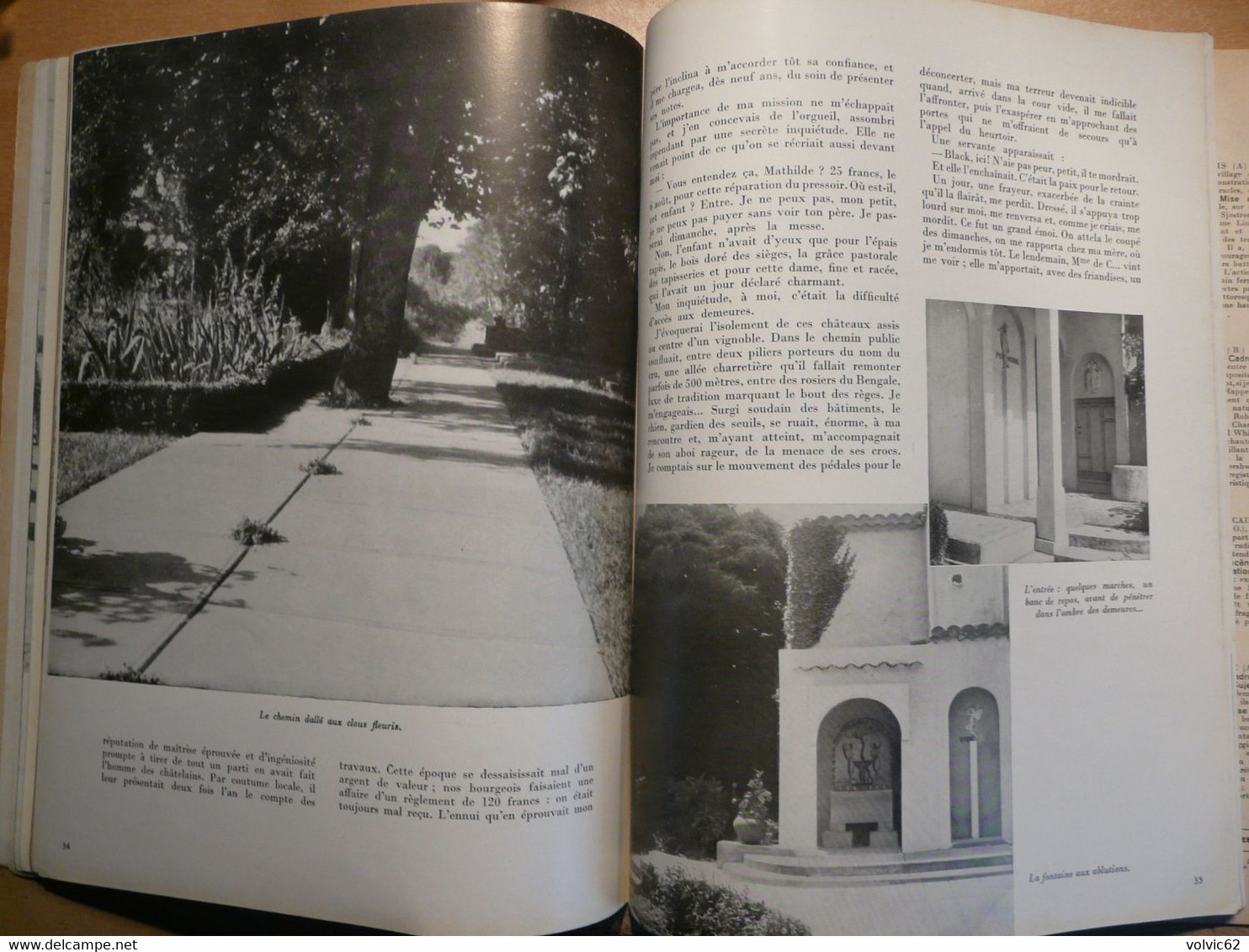 Plaisir de france 1947 chaise dieu chateau castries mime marceau hospice beaune bourgogne décoration moderne