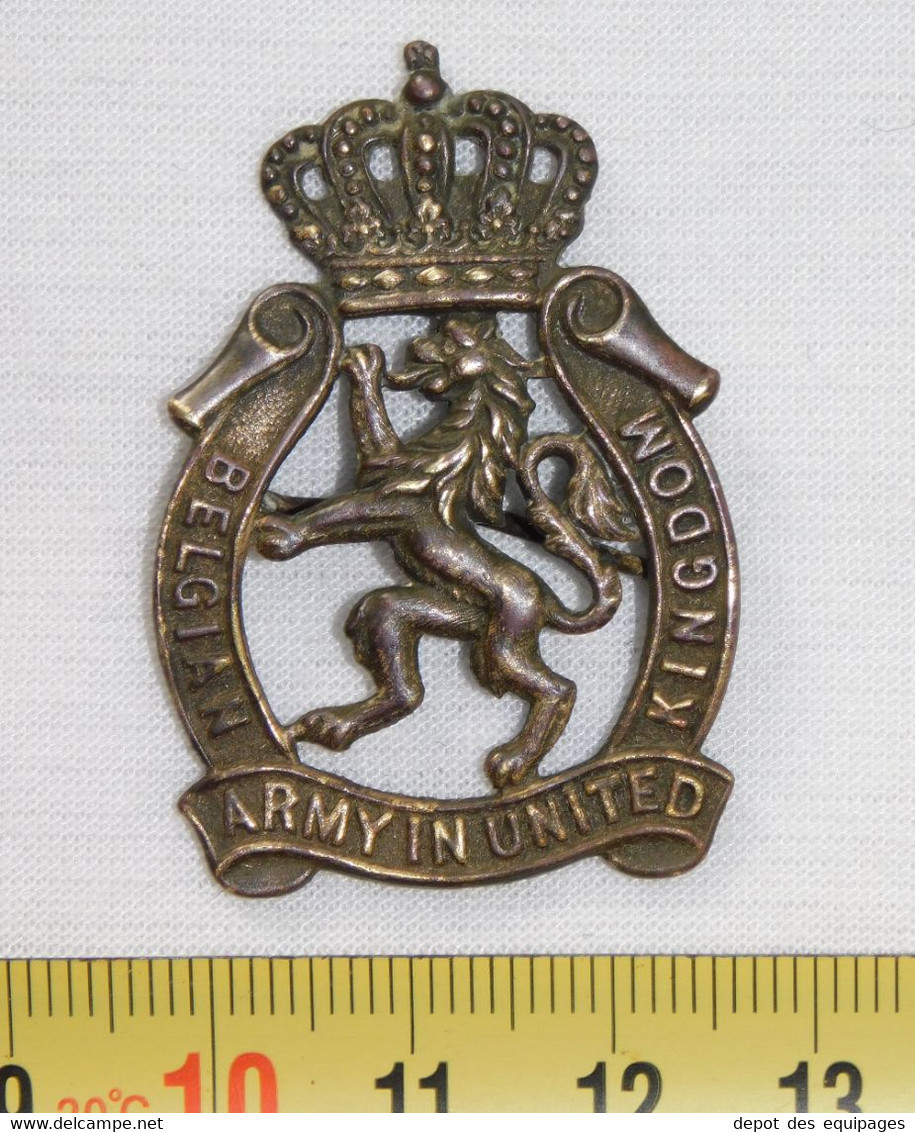 INSIGNE : BELGIAN ARMY IN UNITED KINGDOM ---  W.W.2 - Army