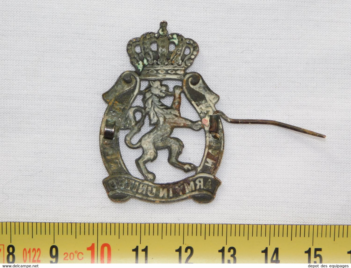 INSIGNE : BELGIAN ARMY IN UNITED KINGDOM ---  W.W.2 - Army