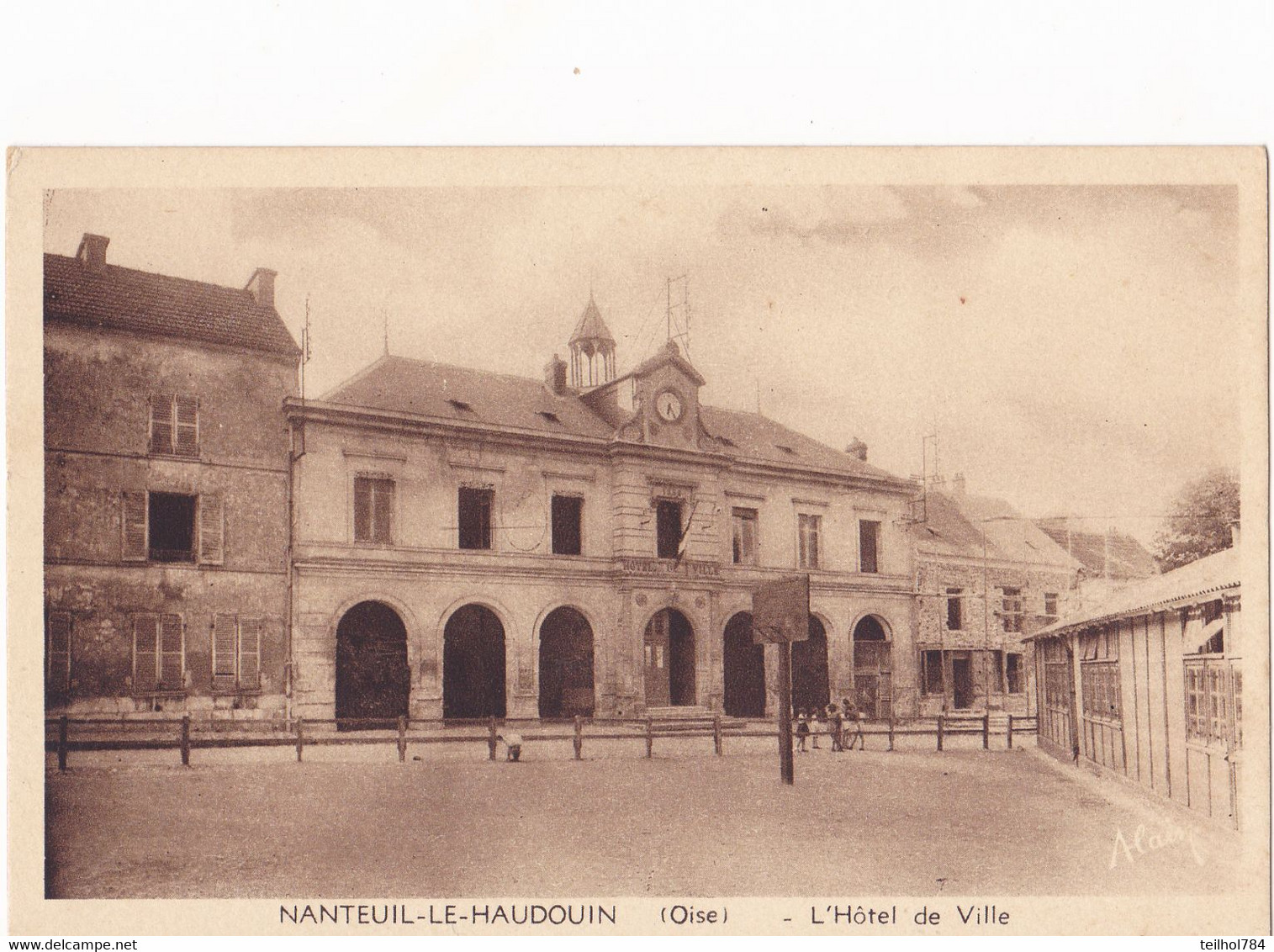 NANTEUIL LE HAUDOUIN - L'HOTEL DE VILLE - Nanteuil-le-Haudouin