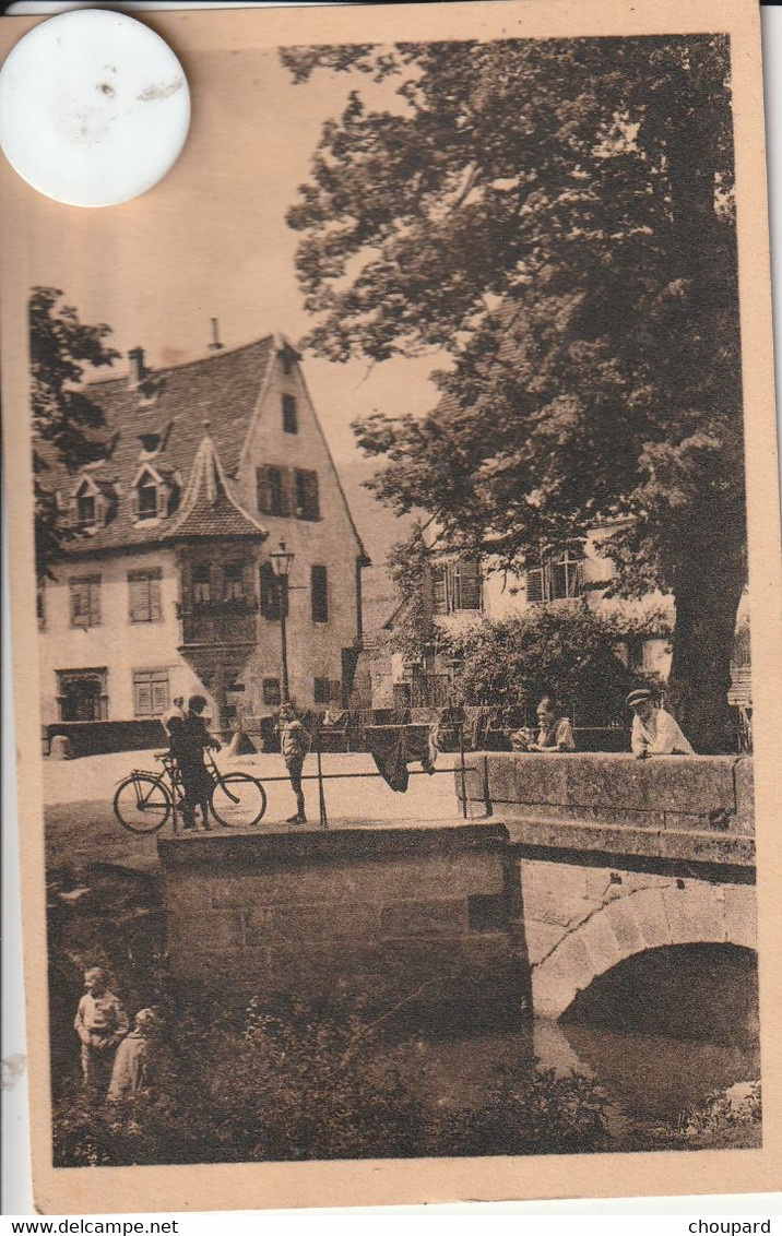 Très Belle Carte Postale Ancienne De WEISSENBURG   Die Lauter - Weissenburg