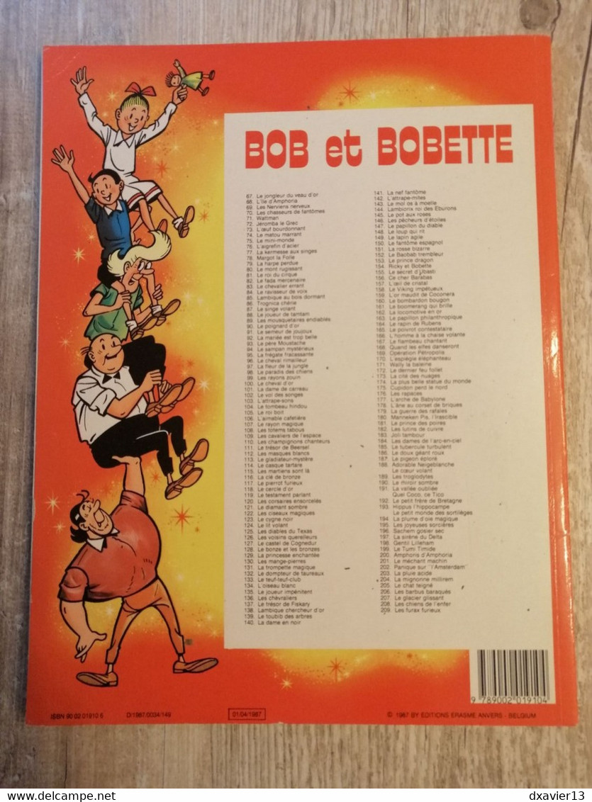 Bande Dessinée - Bob Et Bobette 209 - Les Furax Furieux (1987) - Bob Et Bobette