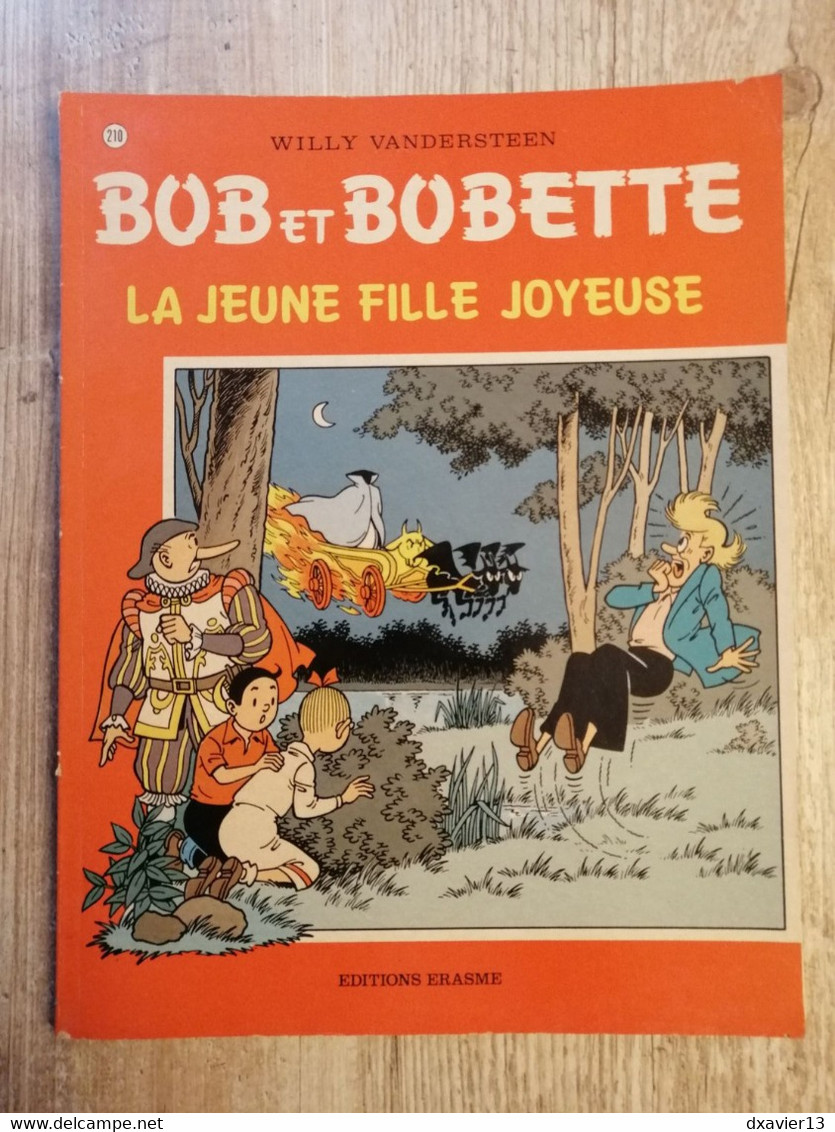 Bande Dessinée - Bob Et Bobette 210 - La Jeune Fille Joyeuse (1987) - Bob Et Bobette