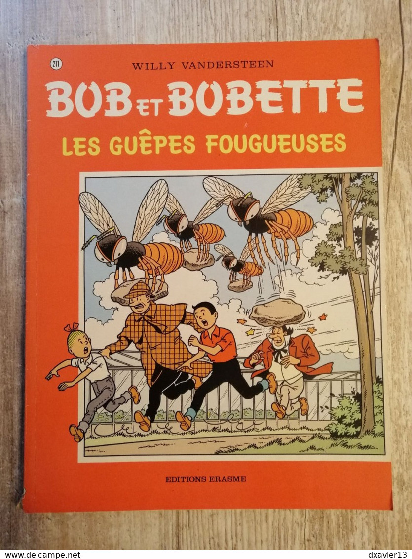 Bande Dessinée - Bob Et Bobette 211 - Les Guêpes Fougueuses (1987) - Bob Et Bobette