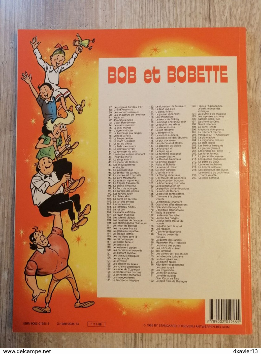 Bande Dessinée - Bob Et Bobette 217 - Le Coco Comique (1988) - Bob Et Bobette
