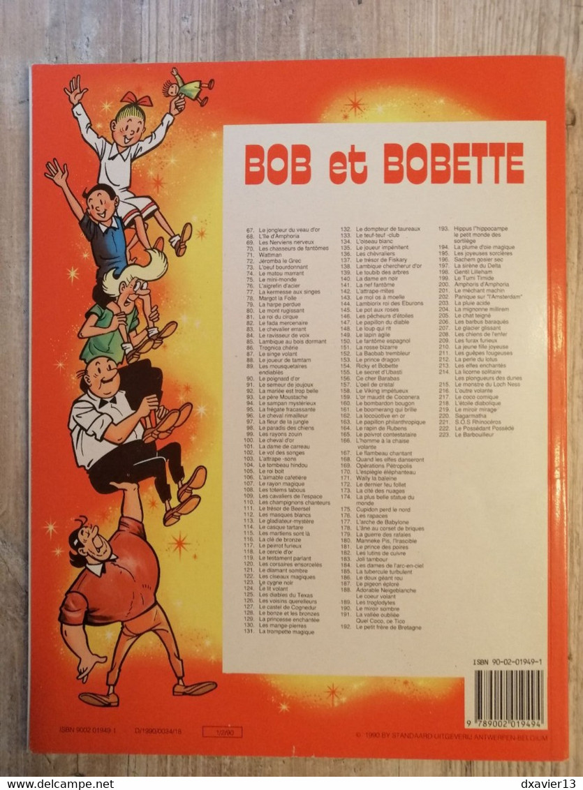 Bande Dessinée - Bob Et Bobette 223 - Le Barbouilleur (1990) - Bob Et Bobette