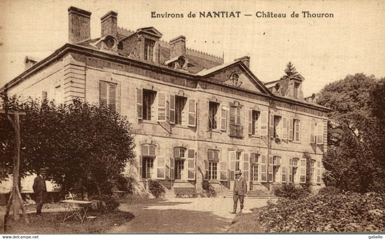 ENVIRONS DE NANTIAT CHATEAU DE THOURON - Nantiat