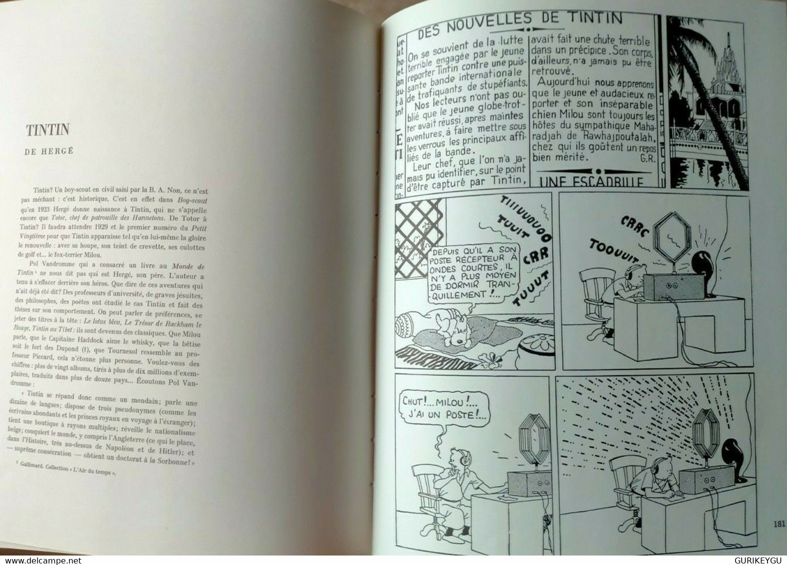 les copains de votre enfance NIMBUS TINTIN zig et puce FRIMOUSSET Rabier EO 1963