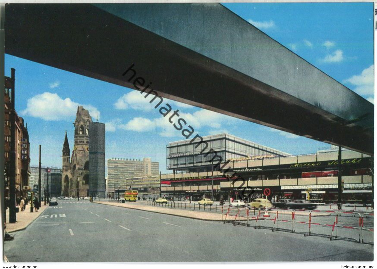 Berlin - Tauentzienstrasse - Brücke - Verlag Krüger - Schöneberg