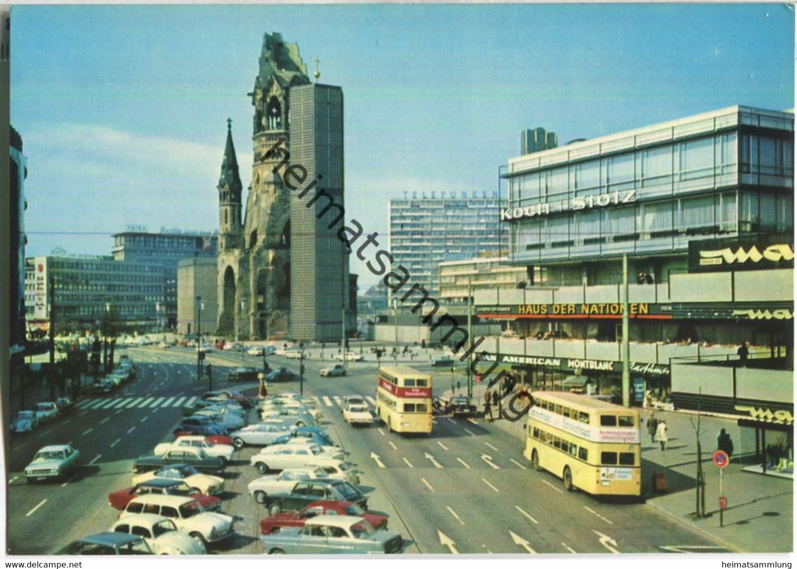 Berlin - Tauentzienstrasse - BVG-Bus - Schoeneberg