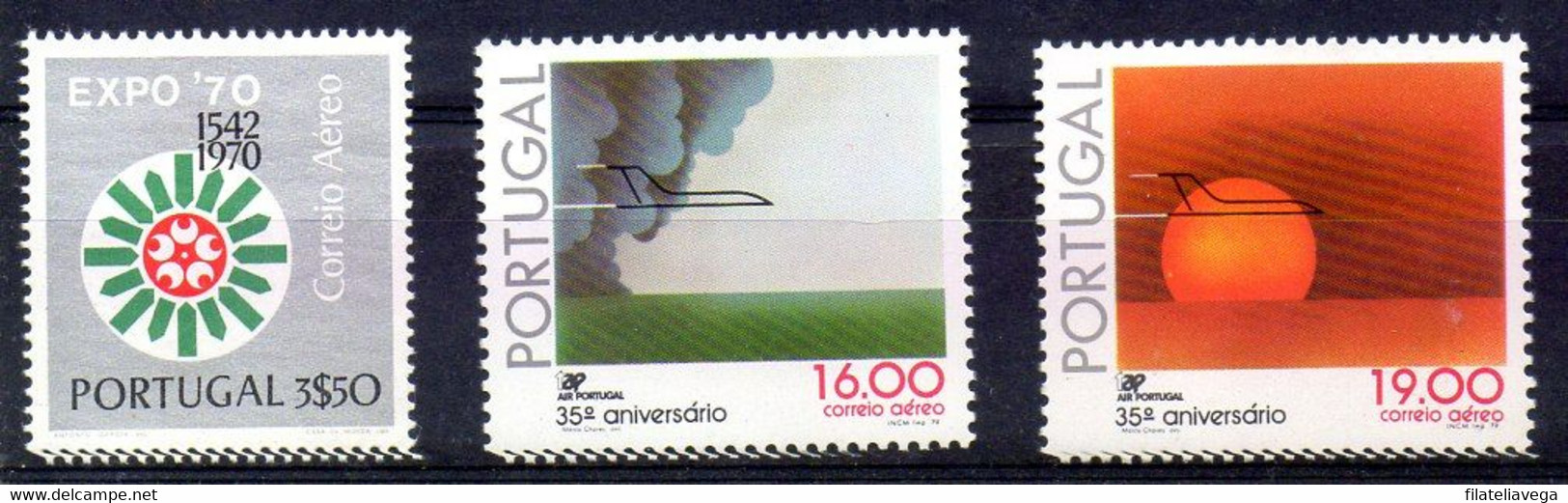 Portugal Series Aéreo N ºYvert 11 + 12/13 ** - Unused Stamps