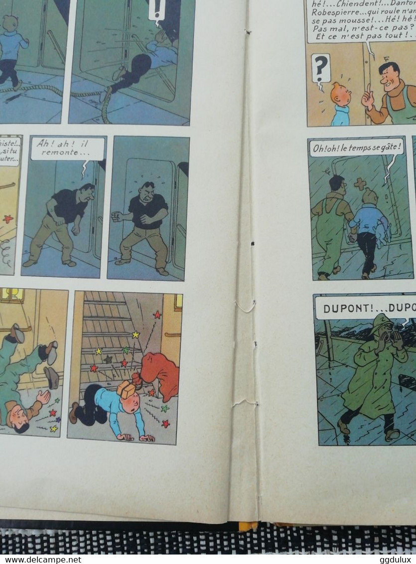 Tintin au pays de l or noir B20bis 1957-58
