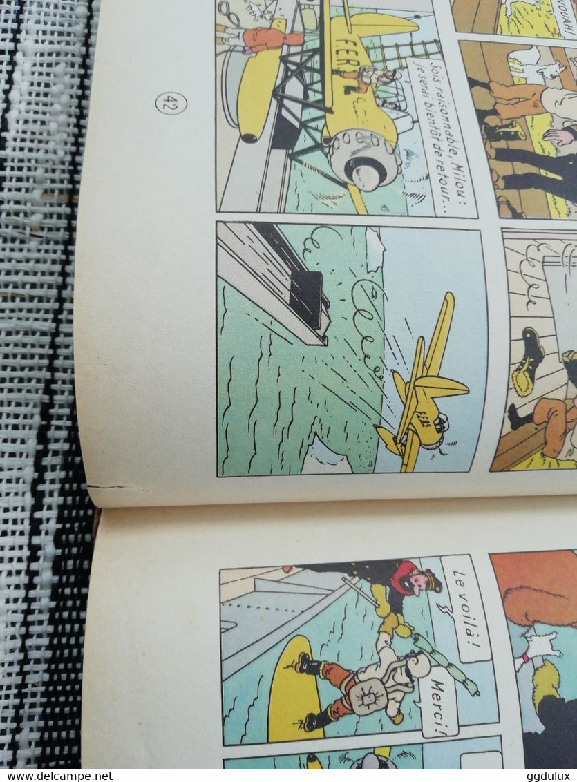 Tintin l étoile mystérieuse B21 1957