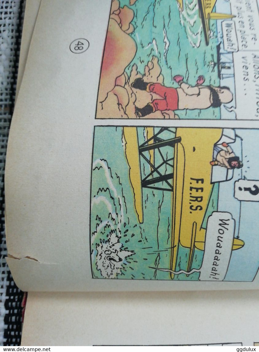 Tintin l étoile mystérieuse B21 1957
