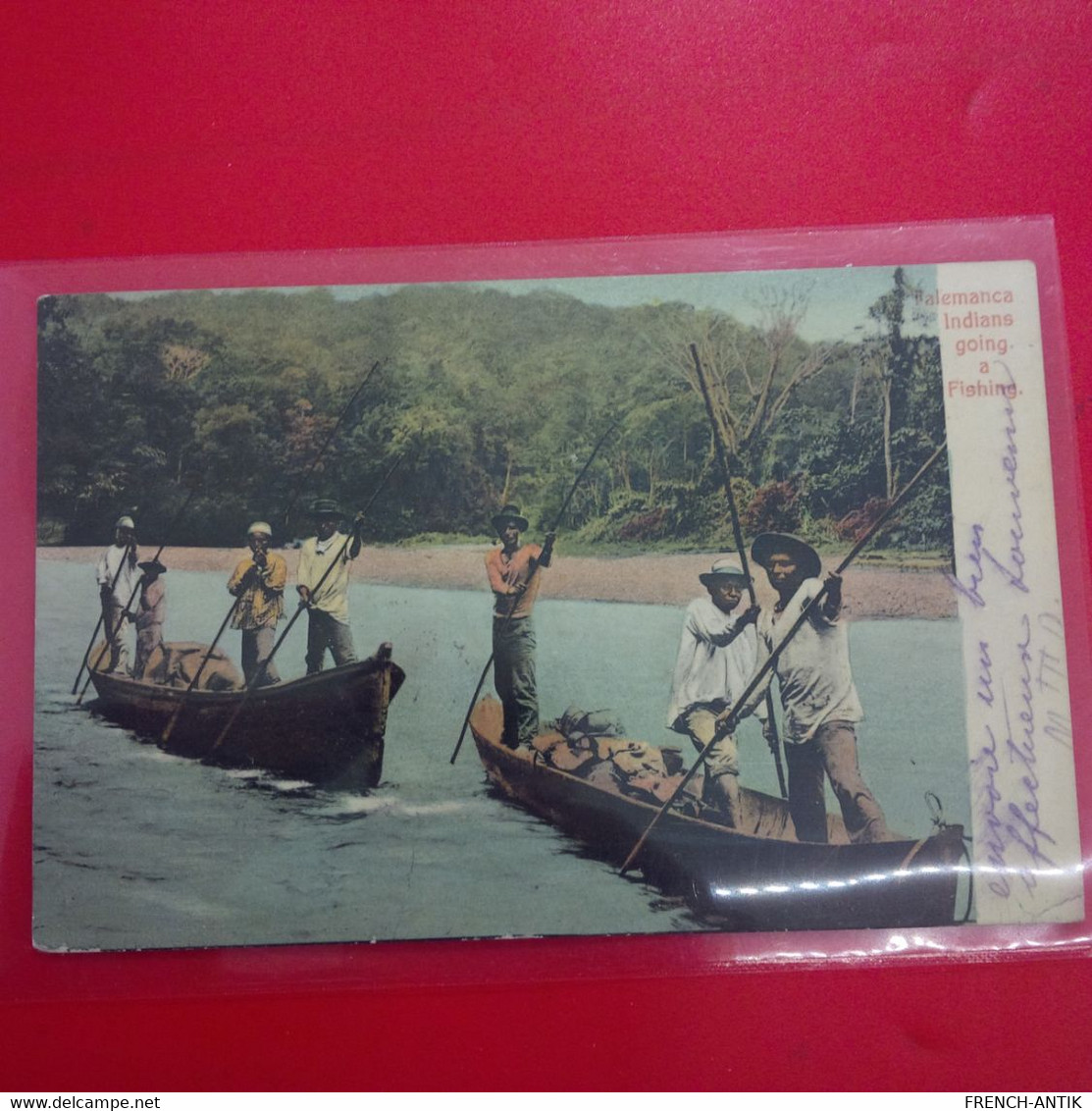 FALEMANCA INDIANS GOING A FISHING - Panama