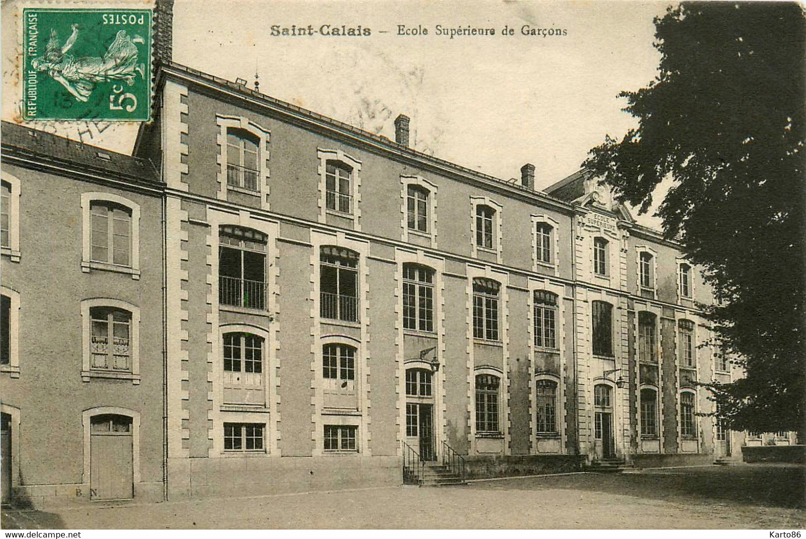 St Calais * école Supérieure De Garçons - Montfort Le Gesnois