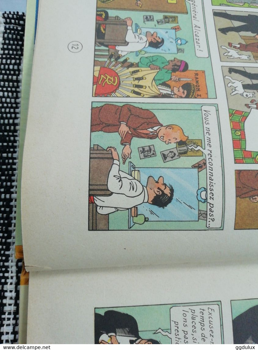 Tintin 7 Boules De Cristal B11 1954 - Hergé