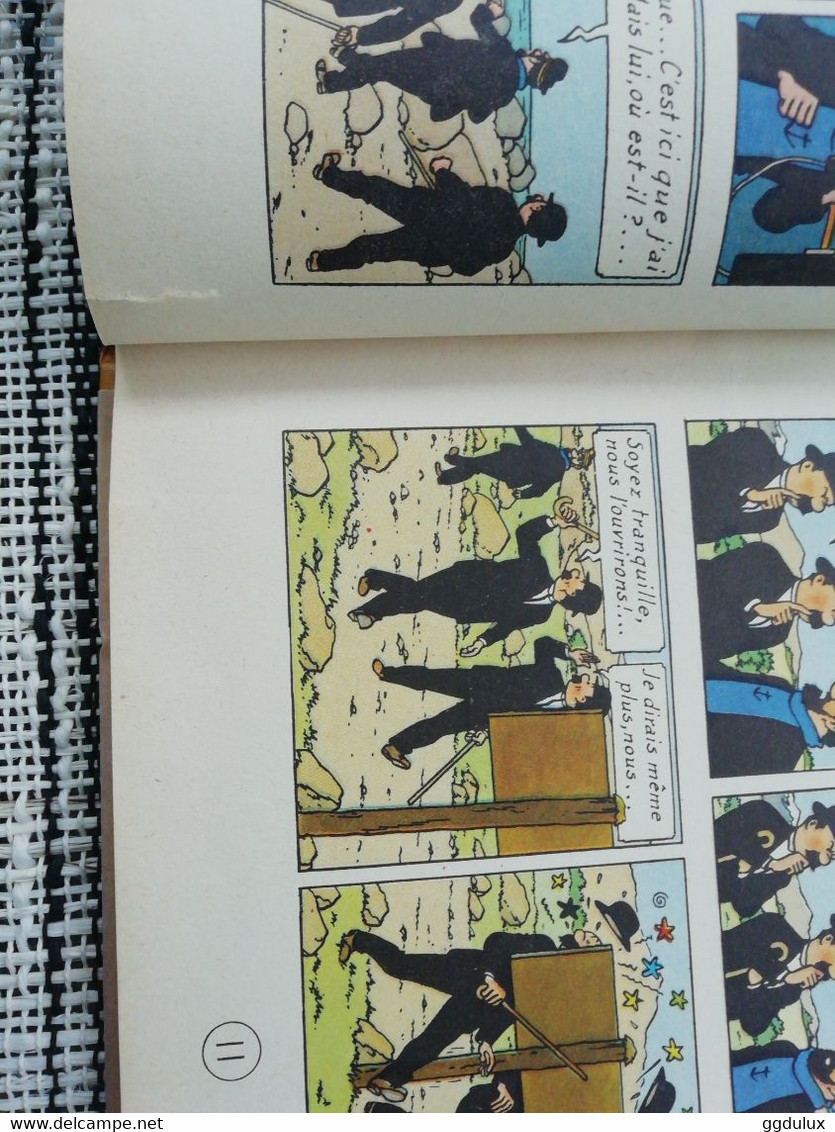 Tintin Le Temple Du Soleil B12 1955 - Hergé