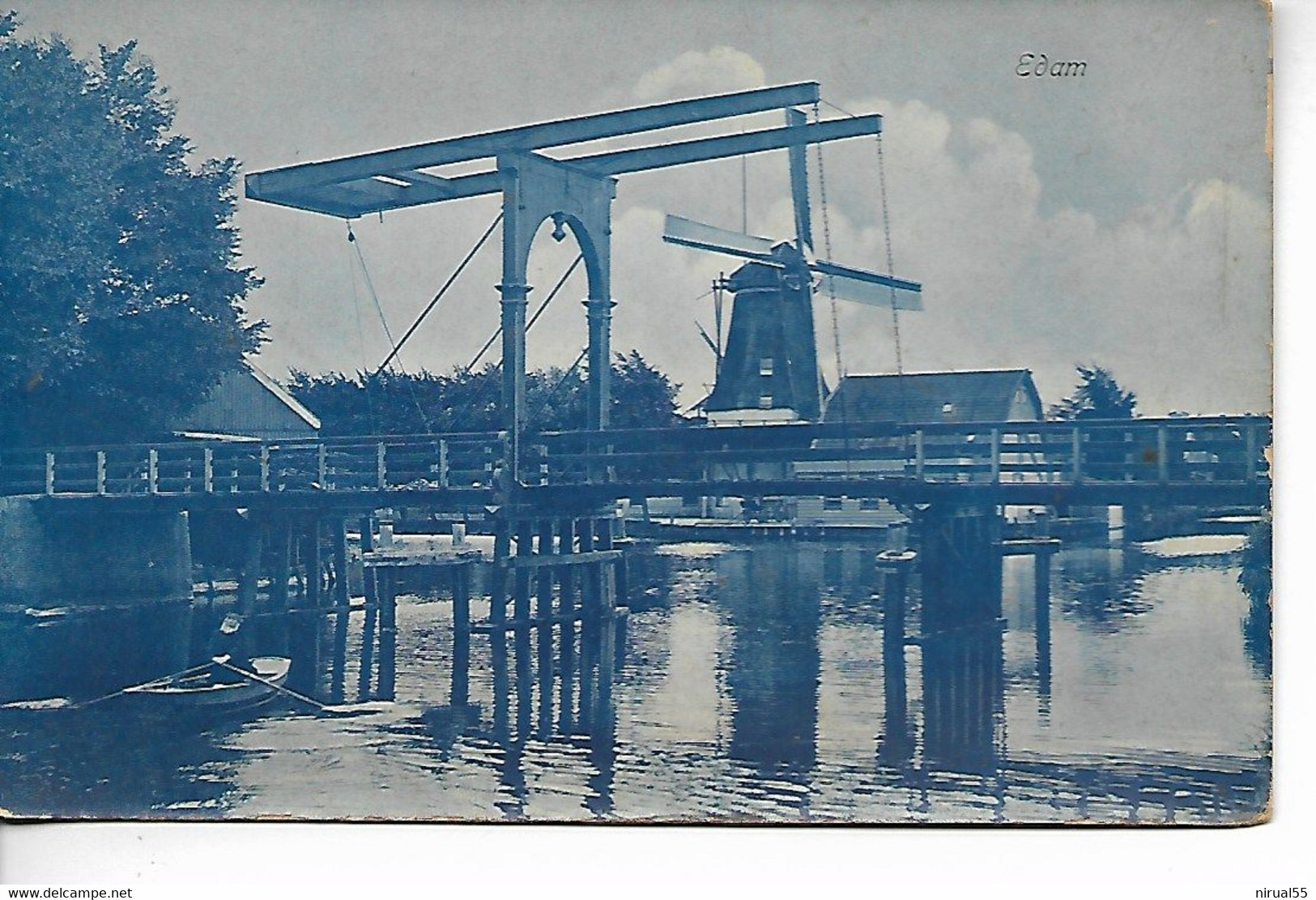 EDAM Pays Bas Noord Holland Pont Suspendu    ..G - Edam