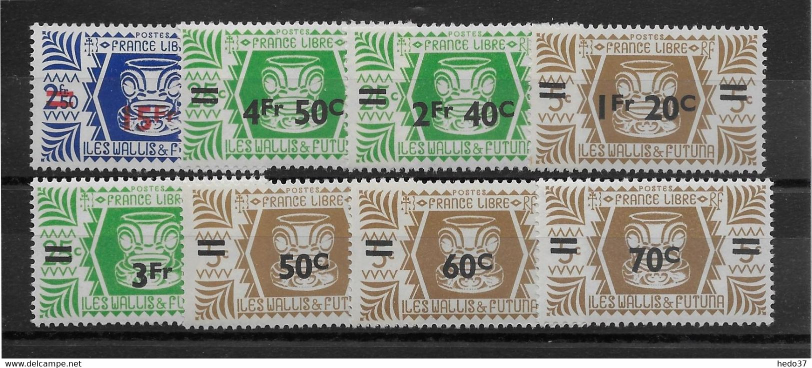 Wallis Et Futuna N°148/155 - Neuf ** Sans Charnière - TB - Unused Stamps