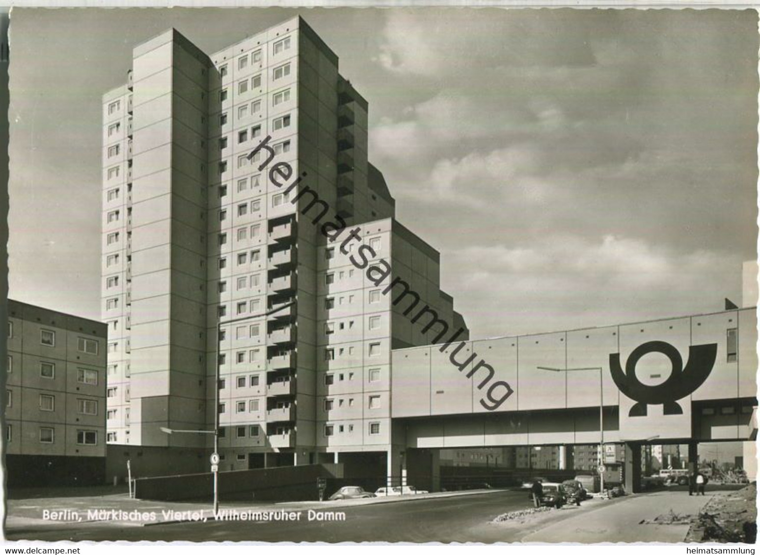 Berlin - Märkisches Viertel - Wilhelmsruher Damm - Foto-Ansichtskarte - Verlag Kunst Und Bild Berlin - Reinickendorf