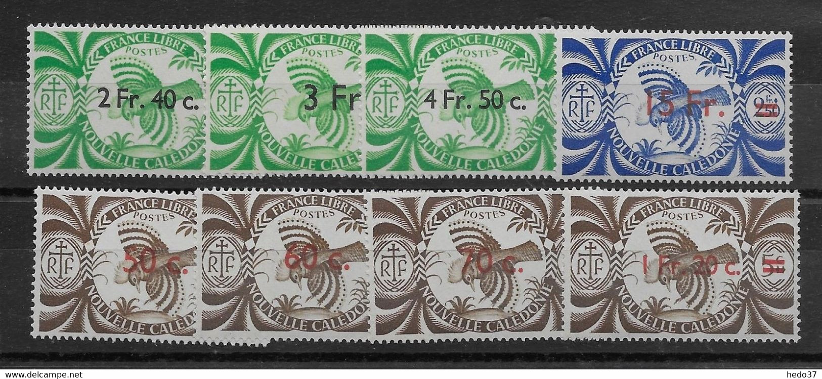 Nouvelle Calédonie N°249/256 - Neuf ** Sans Charnière - TB - Unused Stamps