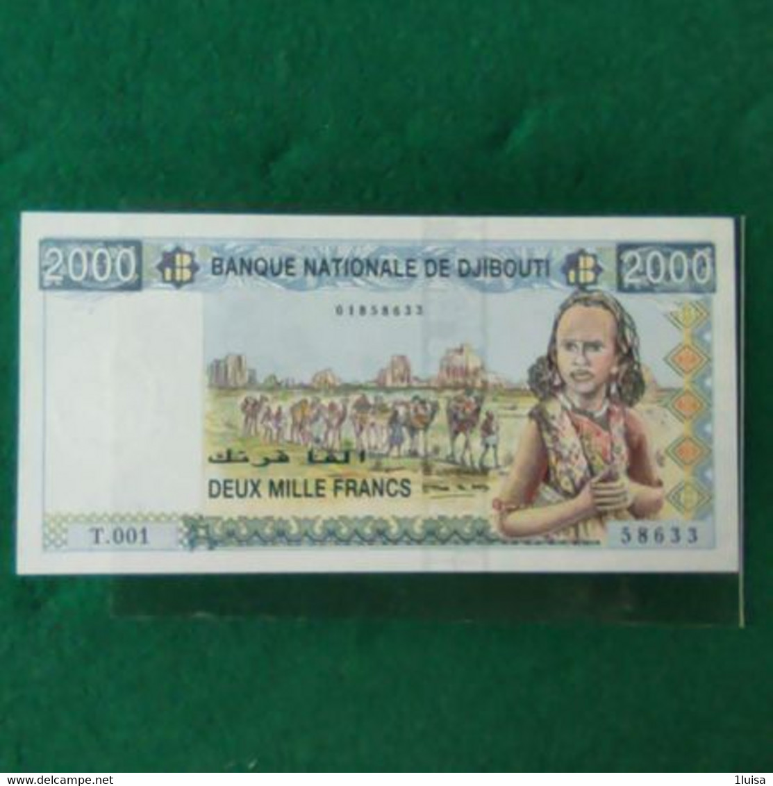 GIBUTI 2000 FRANCS - Gibuti