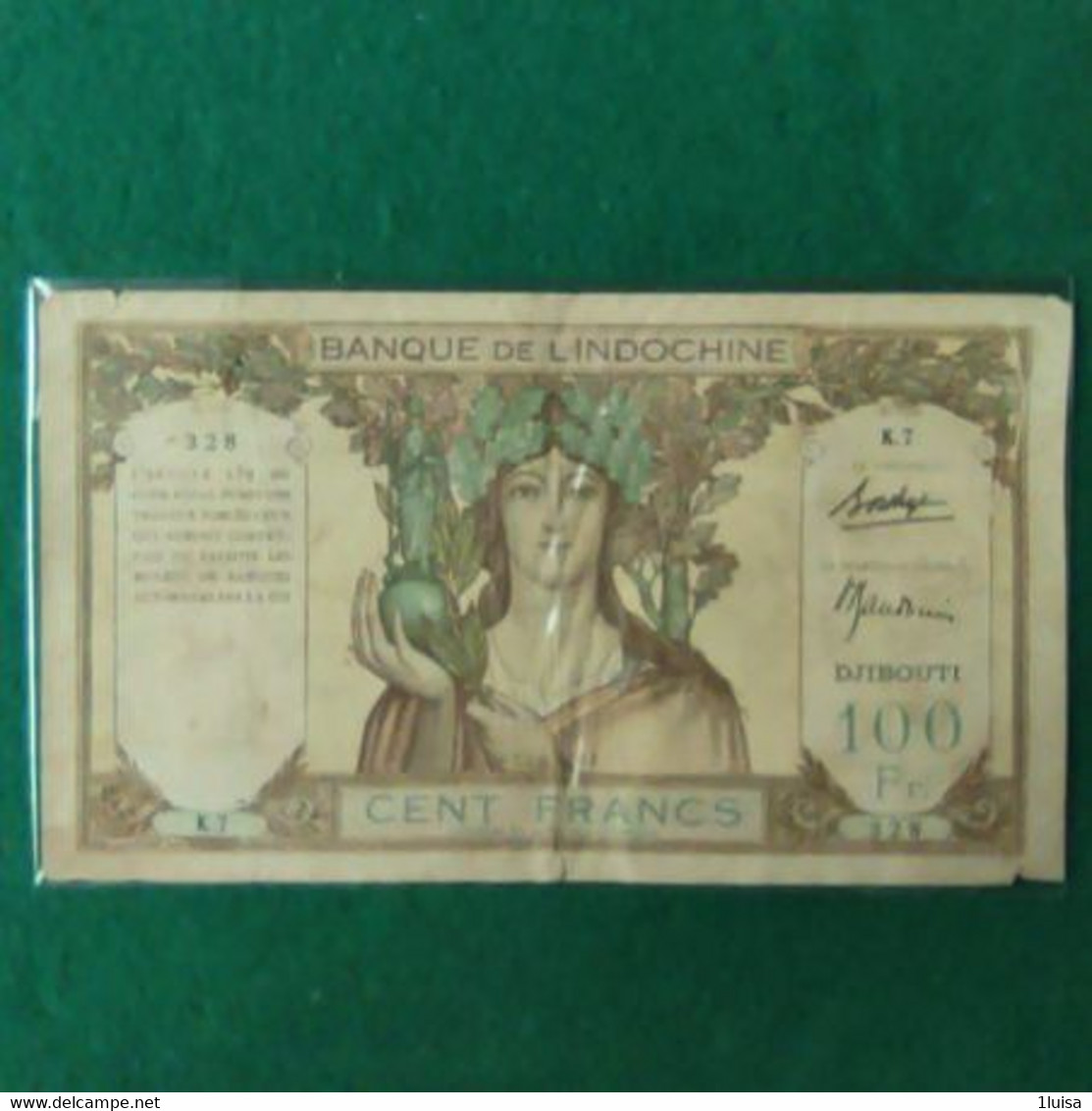 GIBUTI 100 FRANCS 1931 - Djibouti