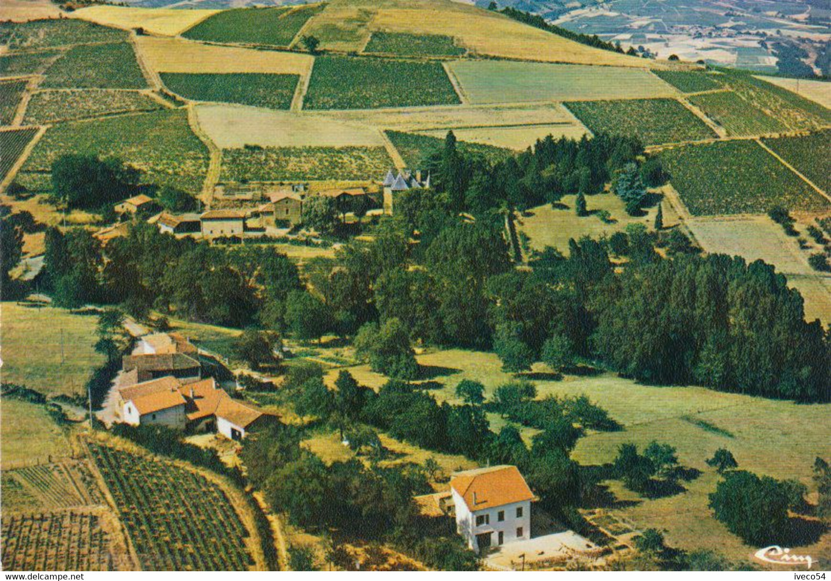 38 Saint Vérand Vue Aérienne  - Le Donjon - Saint-Vérand