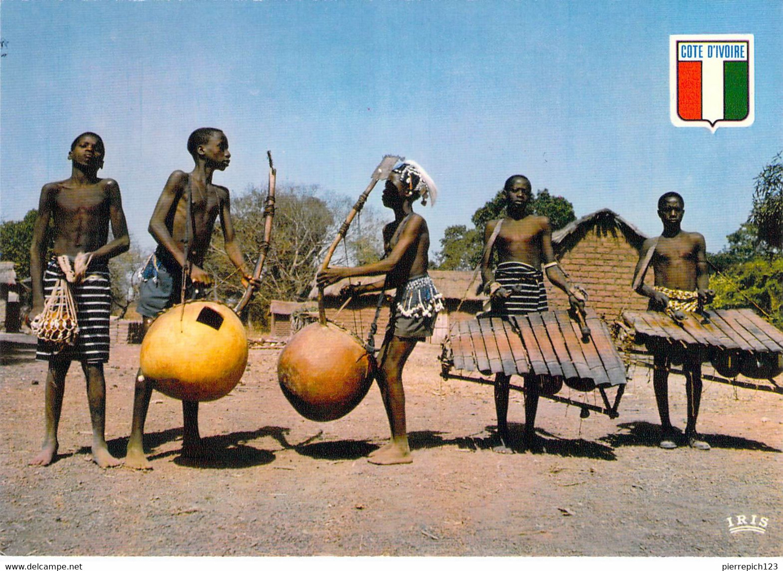 Côte D'Ivoire - Groupe De Danse De La Région De Boudiali - Côte-d'Ivoire