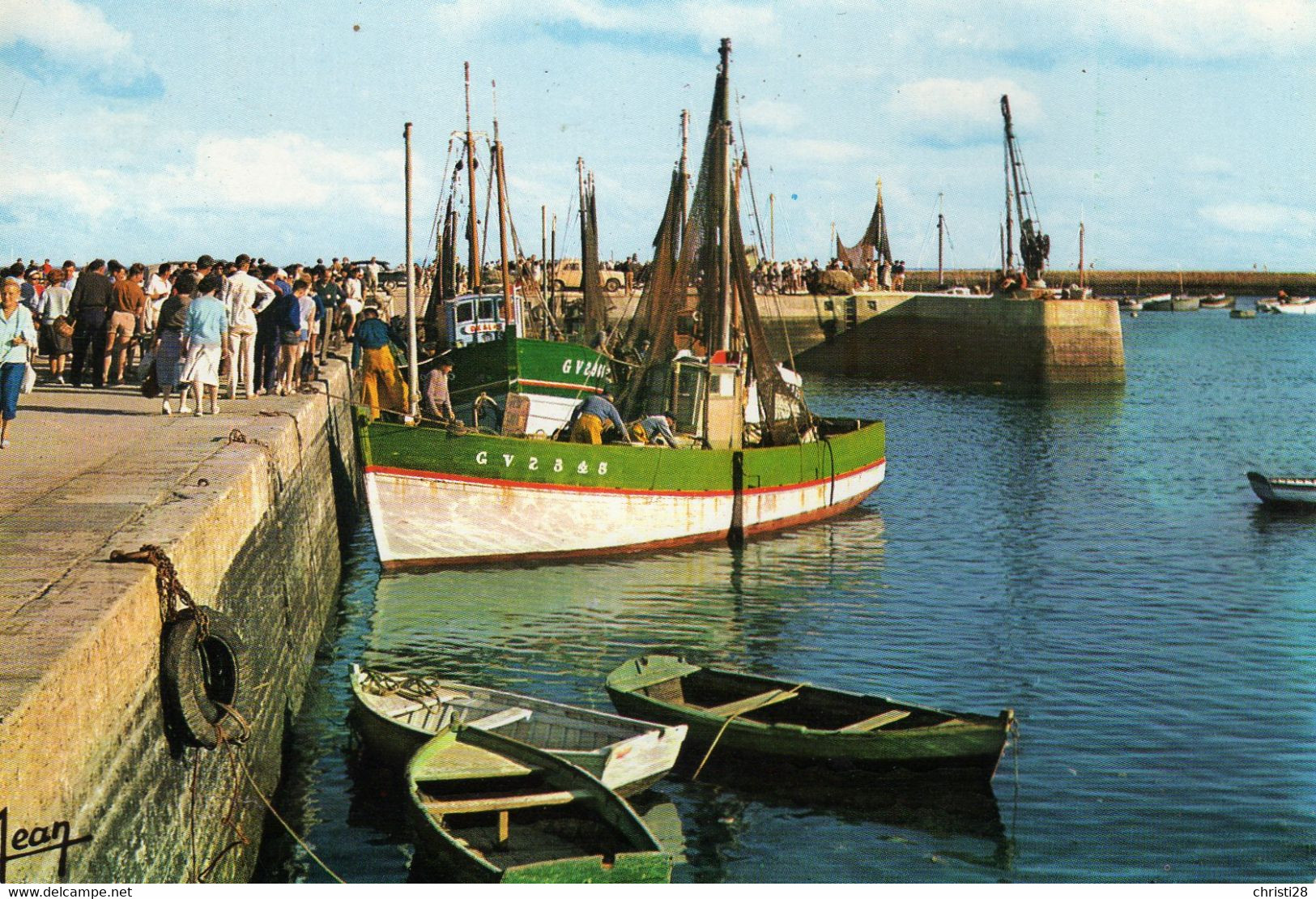 DPT 29 LESCONIL La Rentrée Des Chalutiers - Lesconil