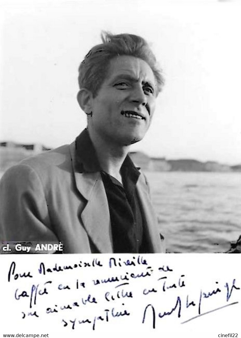 Autographe Original, Bernard Lajarrige, Cinema, Télévision, Théatre, Acteur Français - Sonstige & Ohne Zuordnung