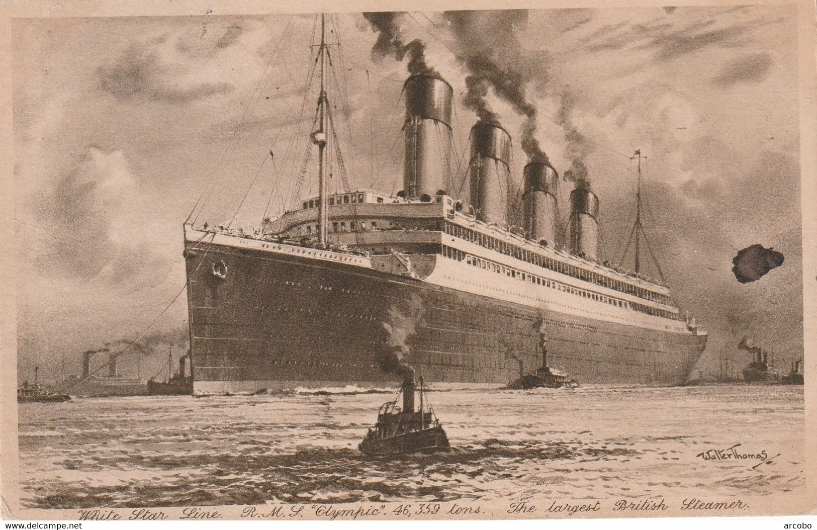 White Star Line Olympic - Paquebote