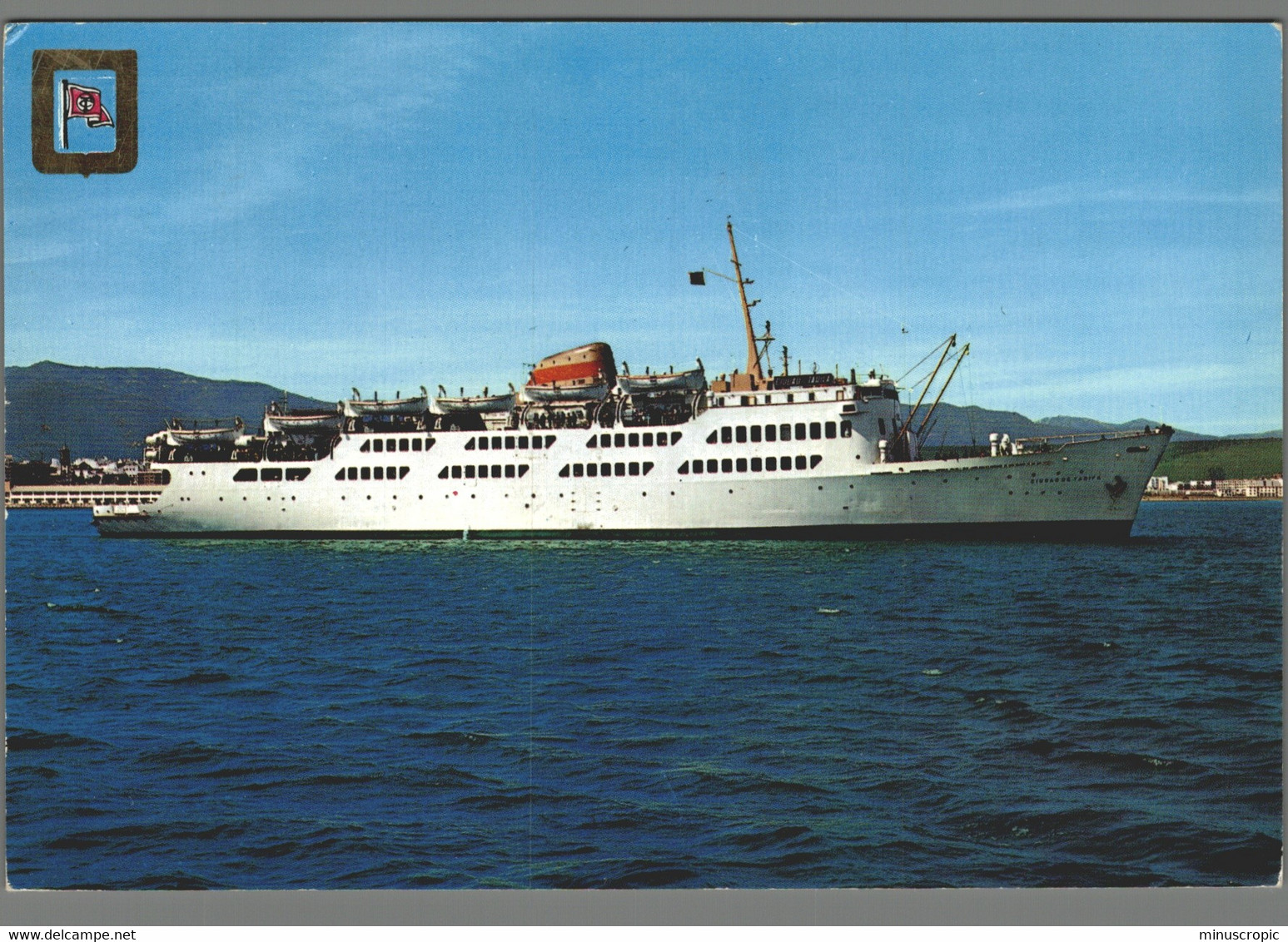CPM Bateaux - Traversée Du Détroit De Gibraltar - Ferries