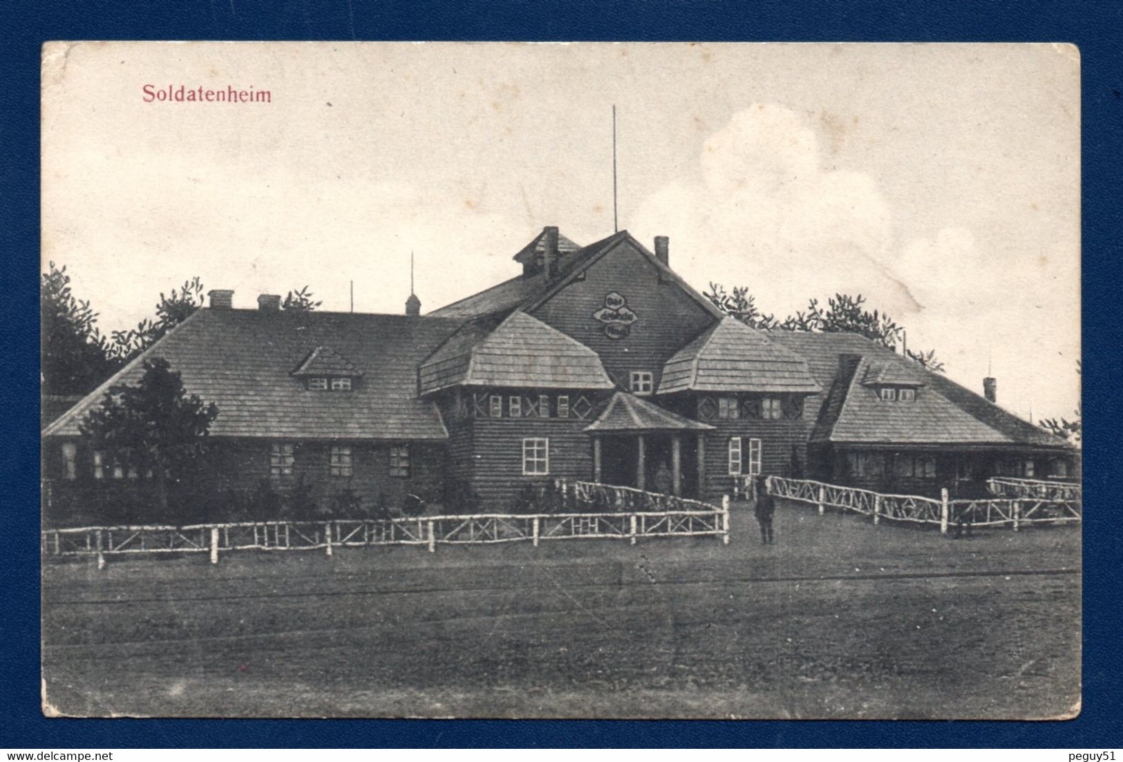 Feldpostkarte. Soldatenheim ( Biélorussie, Ukraine- Combats De Styr Et Stokhid). Feldpost Camouflé  Mars 1918 - Régiments