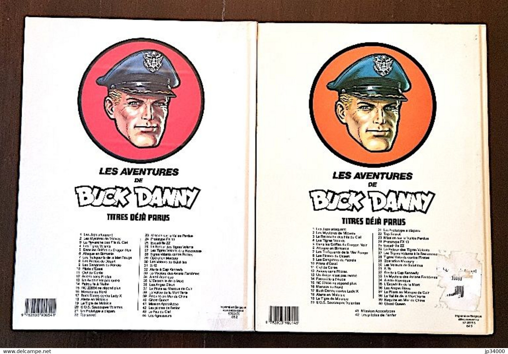 BUCK DANNY Tomes 42+44. Editions Originales 1984 Et 88 BERGESE. Tres Bon état - Buck Danny