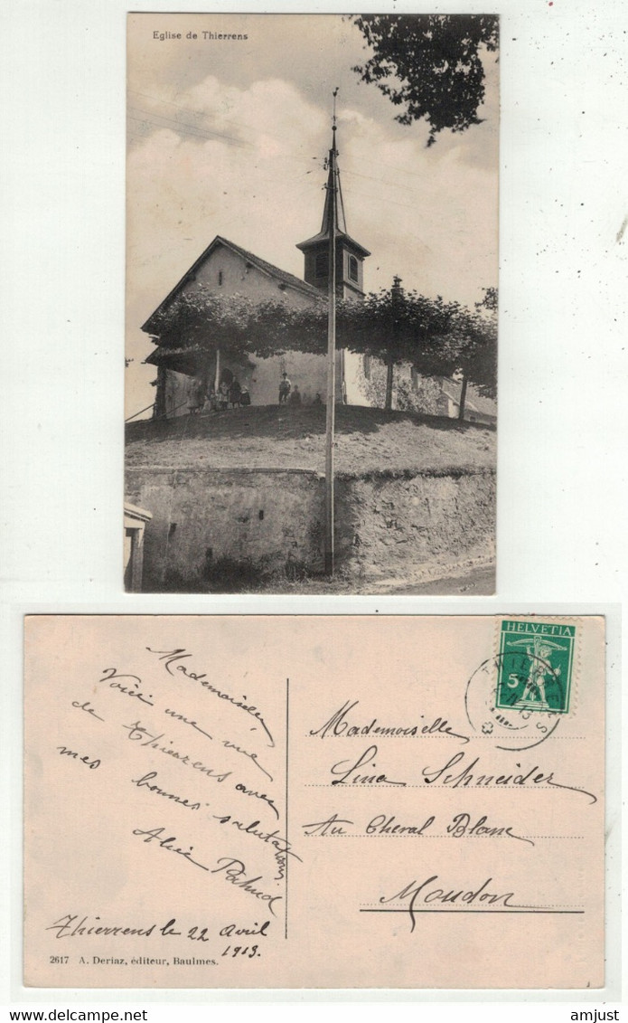 Suisse // Schweiz // Vaud // Thierrens, L'église - Thierrens