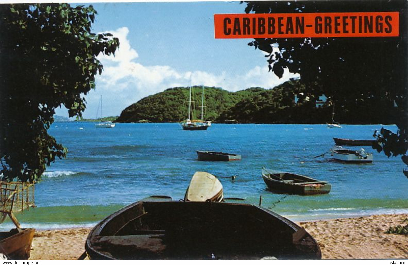 Caribbean Greetings  . P. Used Grenada Grenade - Grenada