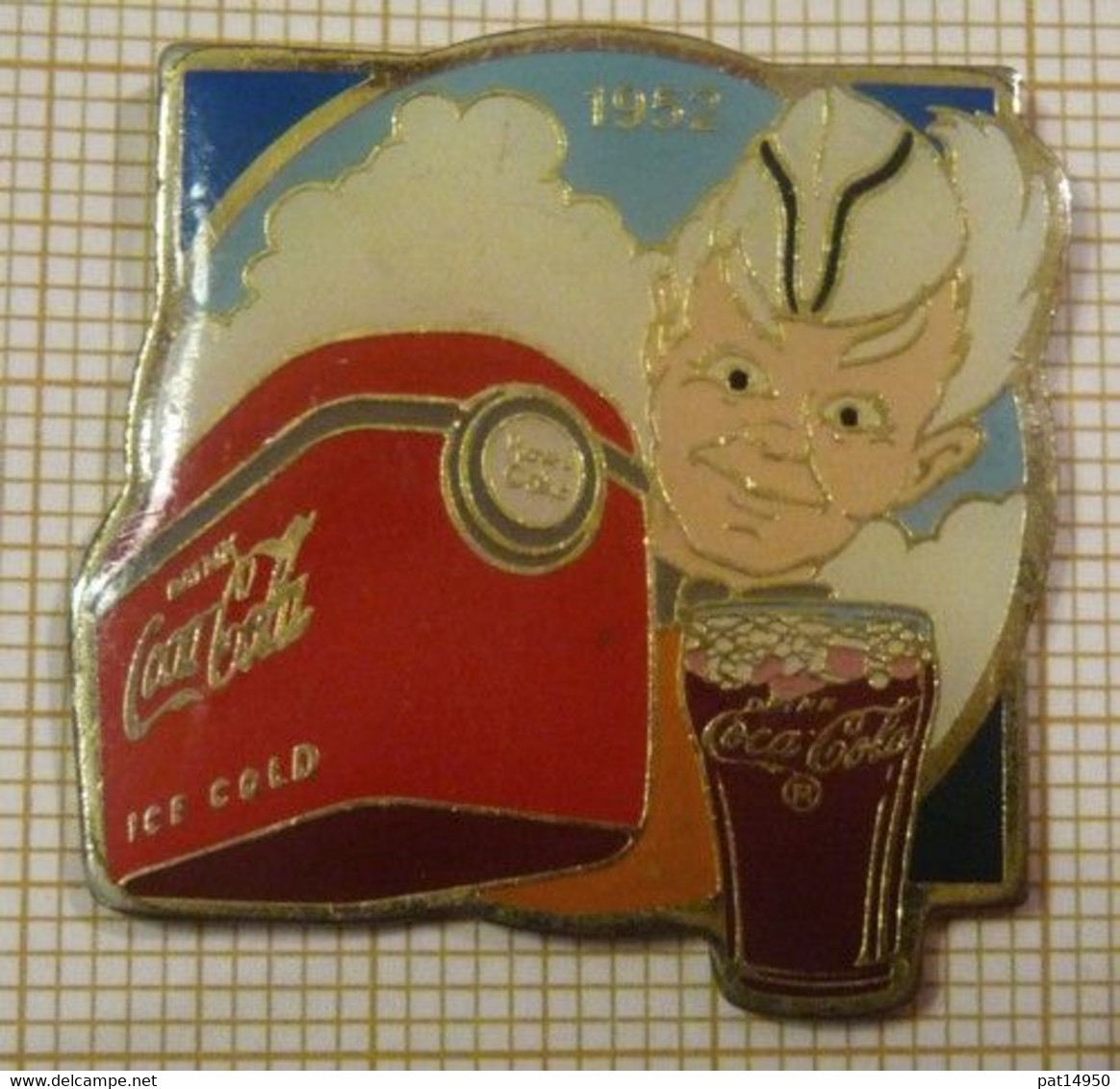 COCA COLA 1952 ICE COLD - Coca-Cola