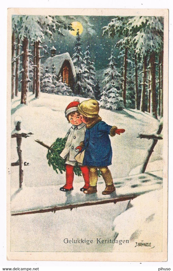 ILL-656  J. KRÄNZLE : X-mas Postcard - Kränzle