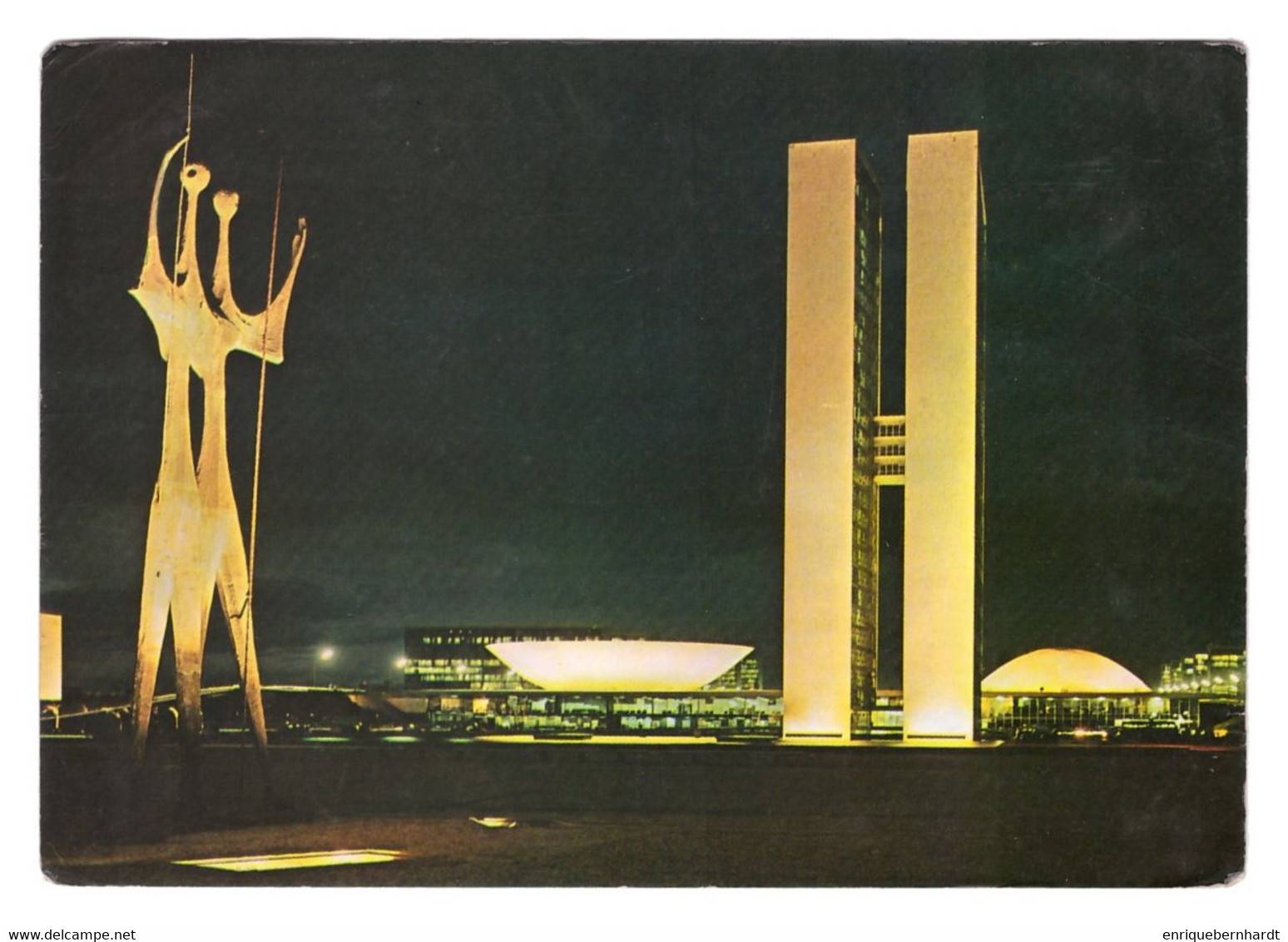 BRASIL TURÍSTICO // BRASÍLIA // MTO. AO CANDANGO // EDIFÍCIO DO CONGRESSO // 1978 - Brasilia