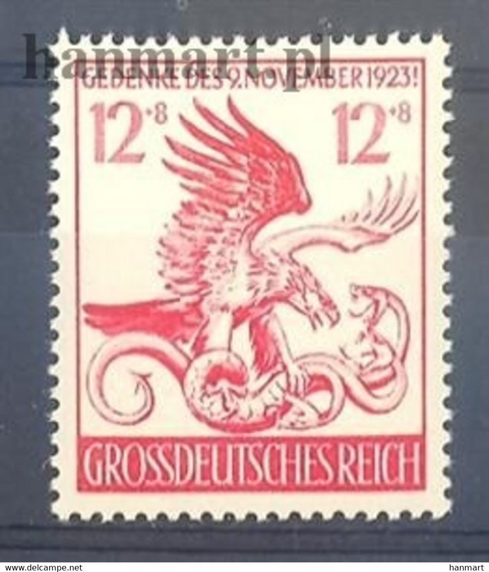 German Realm 1944 Mi 906 MNH  (ZE5 REI906) - Eagles & Birds Of Prey