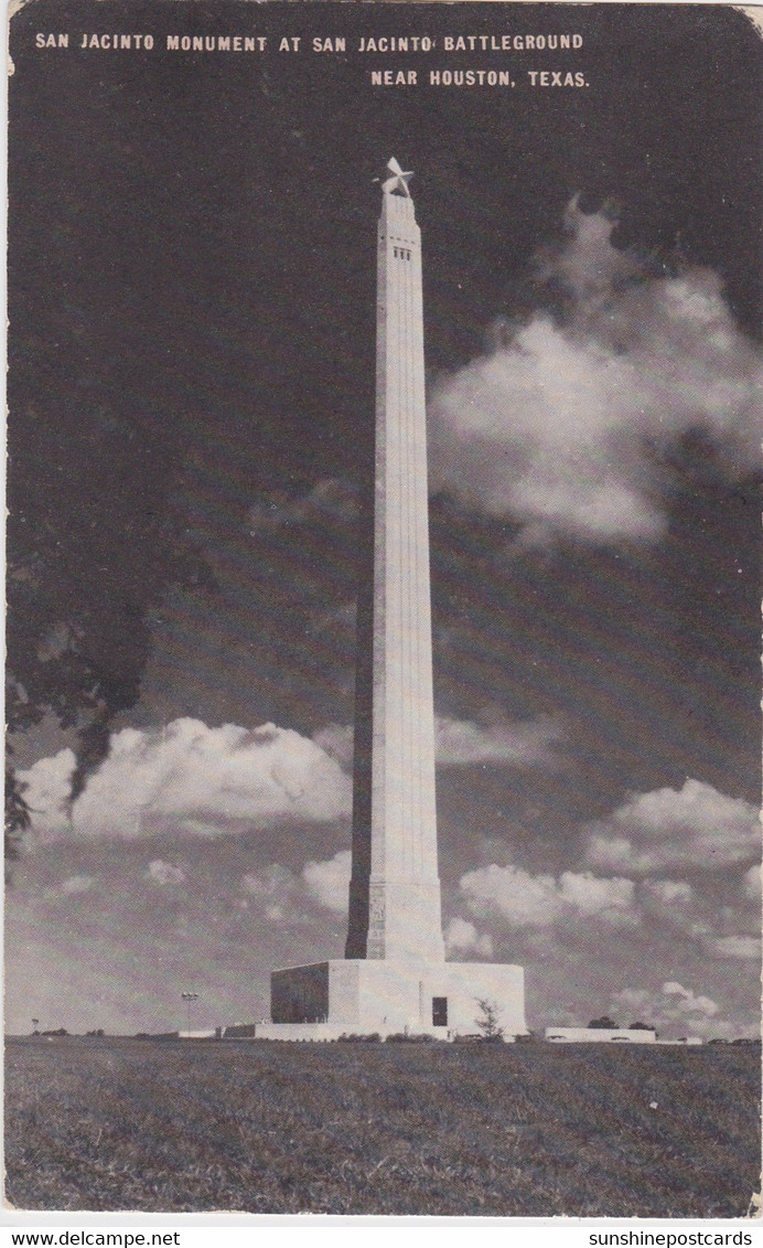 Texas San Jacinto Monument At San Jacinto Battlefield Near Houston - Houston