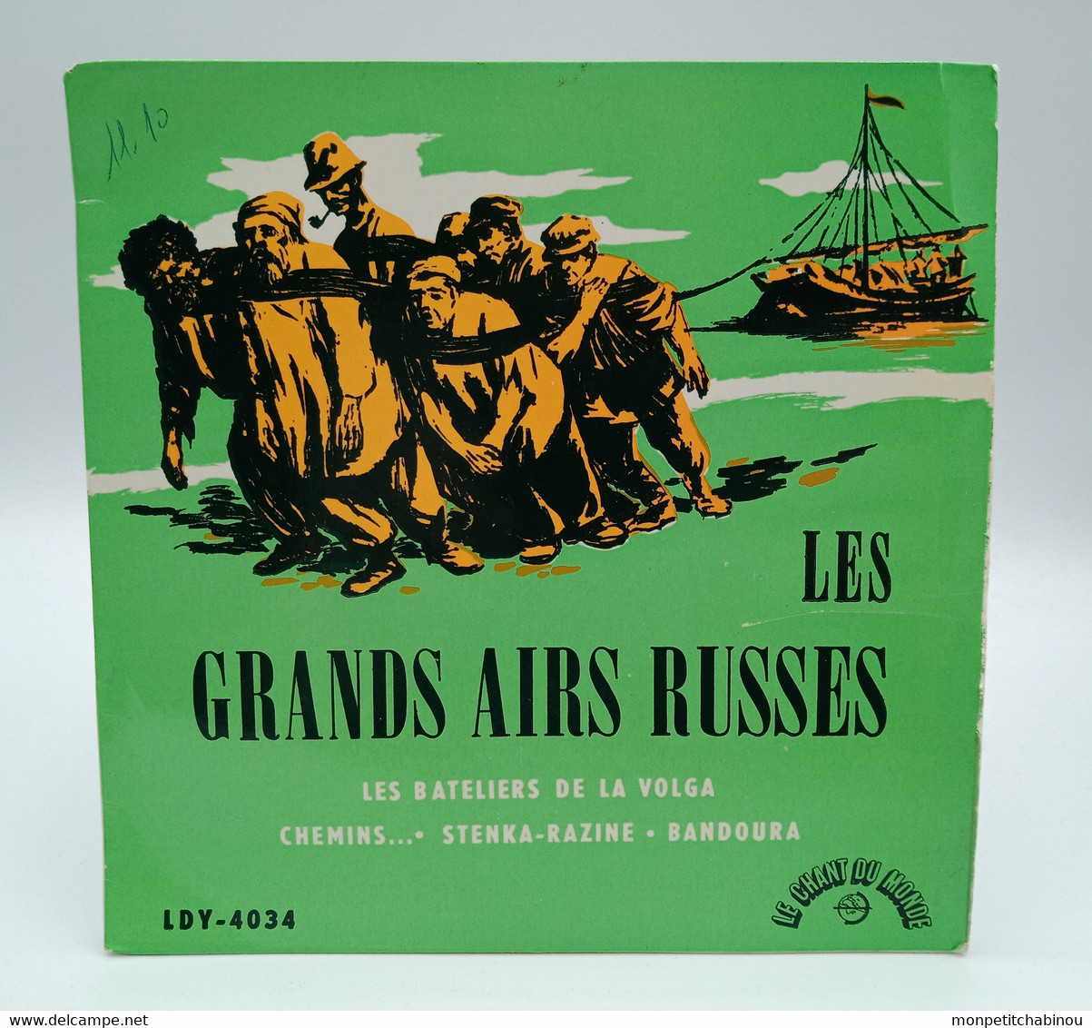 45T Les Grands Airs Russes - Música Del Mundo