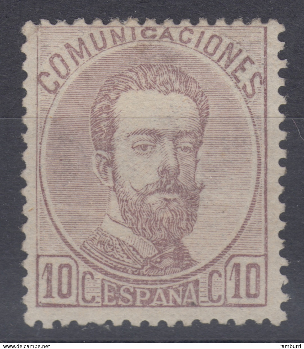 ESPAÑA (*) 120. Amadeo. 10 Cts. Muy Bonito. - Neufs