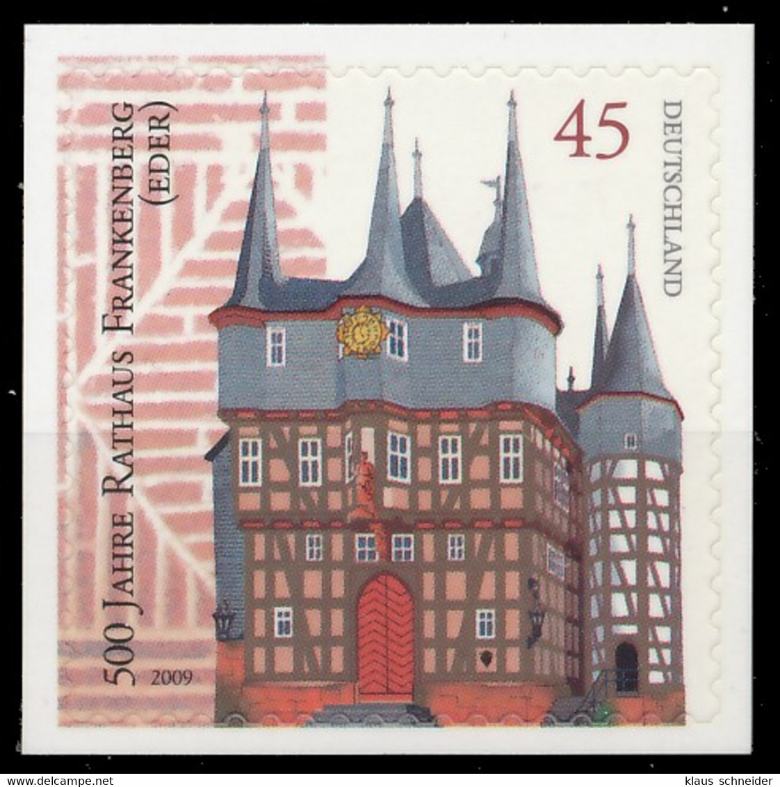 BRD BUND 2009 Nr 2718w Postfrisch X360A36 - Unused Stamps