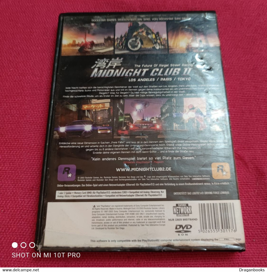 Midnight Club 2 - PS 2 - Playstation 2