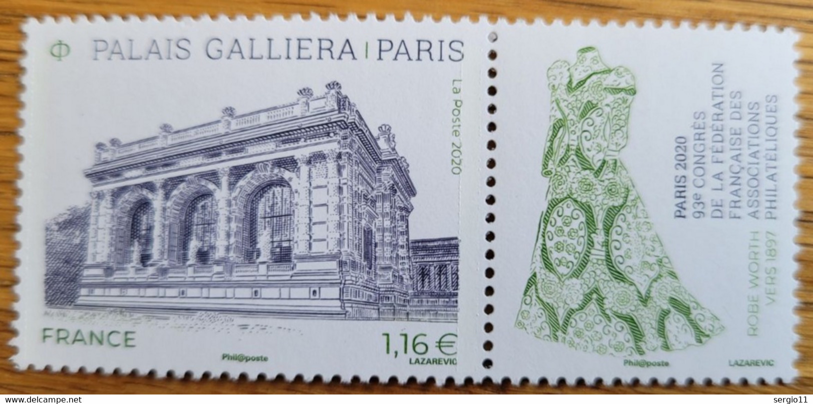 France Timbres NEUF** - N° 5457 Année 2020 -  Le Palais Galliera - Paris - Ongebruikt