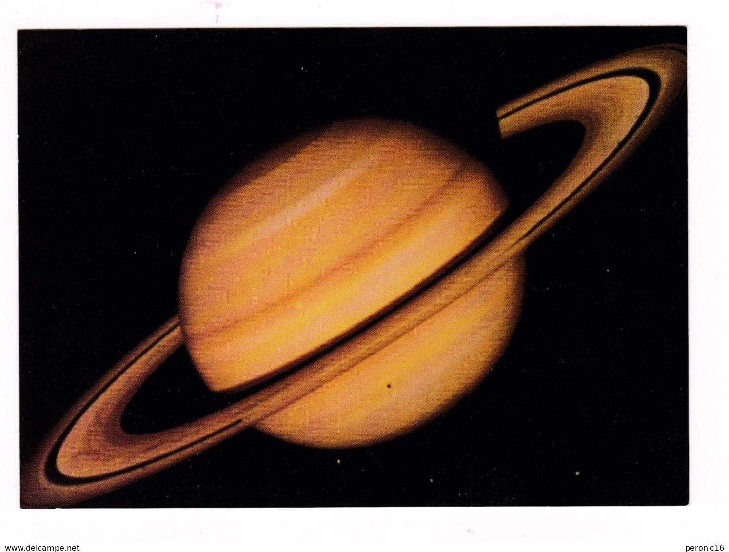 Jolie CPM  Coul. Saturne, 1980, Voyager 2, Assoc. Des Planétariums De Langue Française - Astronomie