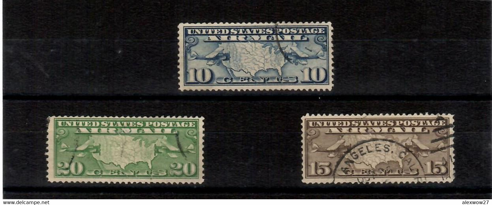 U.S.A. / United State  1926-27  Air Mail  -- Used - 1a. 1918-1940 Used